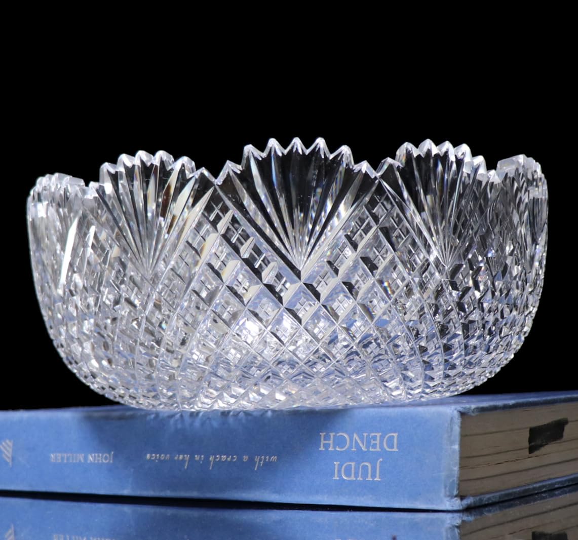 オールド・バカラ 特別注文品 最高級 大型切子鉢 ボウル 春海商店 菓子器 丸鉢 オールド・バカラ 特別注文品 最高級 大型切子鉢 ボウル 春海商店 菓子